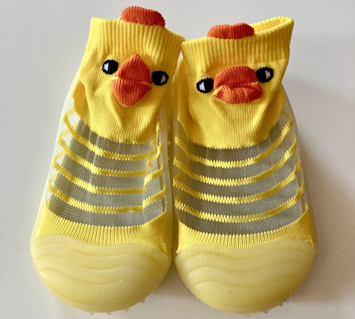 Gele waterschoentjes van Baby-Slofje - Dier