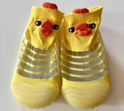 Gele waterschoentjes van Baby-Slofje - Dier