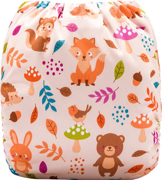 Wasbare luier van Duurzame luiers - Beertjes herfst