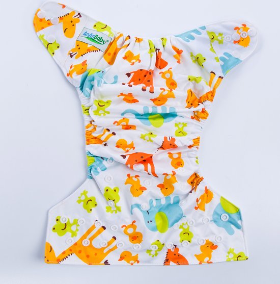 Wasbare luier van Duurzame luiers - Diertjes eendjes