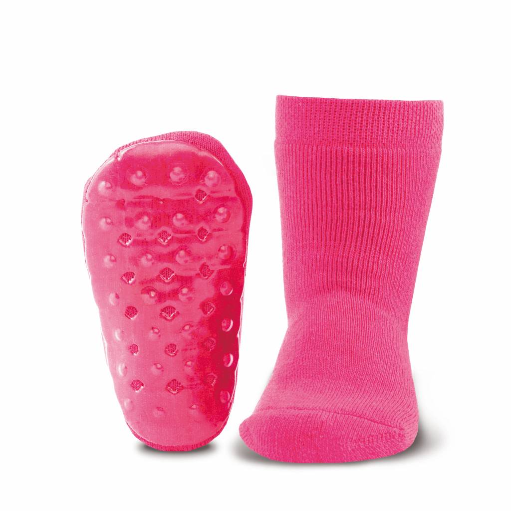 anti-slip sokken Stoppi uni fuchsia van Ewers