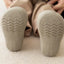 Anti-slip schoentjes , sok sloffen van Baby-Slofje , Cutie licht beige