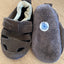 Bruine suede babyslofjes van Shoe Shoos maat 17/18