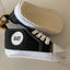 Canvas gympen - babysneakers van Baby-Slofje, zwart