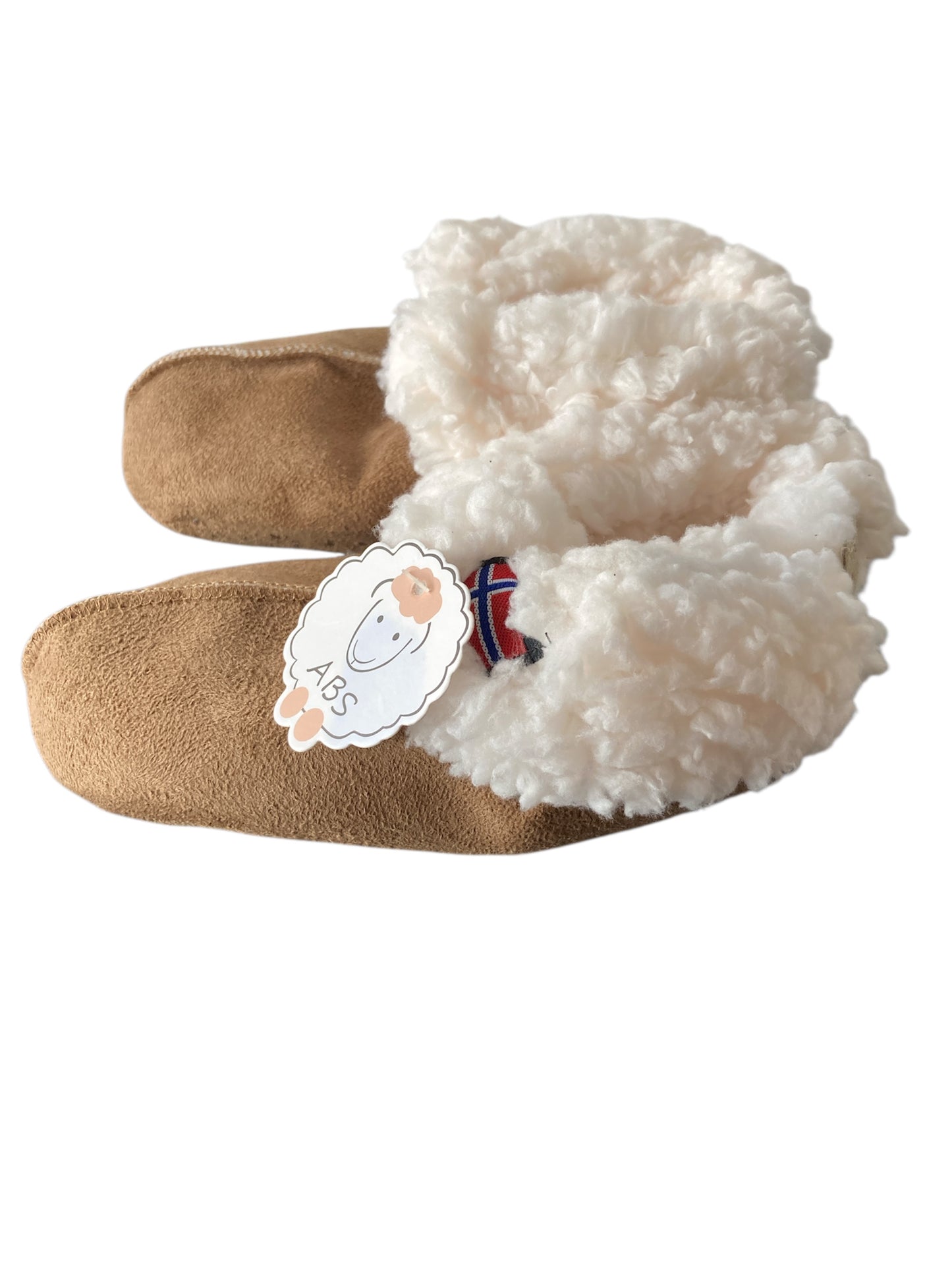 Warme en zachte gevoerde sloffen - Pantoffels - bruin