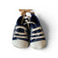 Canvas gympen - babysneakers van Baby-Slofje, marine met sterren