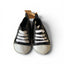 Canvas gympen - babysneakers van Baby-Slofje, zwart