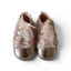 Canvas gympen - babysneakers van Baby-Slofje, roze met roosjes