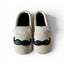 Babyschoentjes van Baby-Slofje, wit met snor
