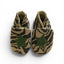 Legergroene camouflage babyslofjes van Melton