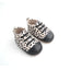Oh Little Deer - 100% leren baby sneakers - cheetah wit