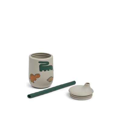 Liewood sippy cup beker met dinosaurus