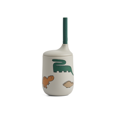 Liewood sippy cup beker met dinosaurus