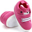 Roze babyschoentjes met vossenoortjes
