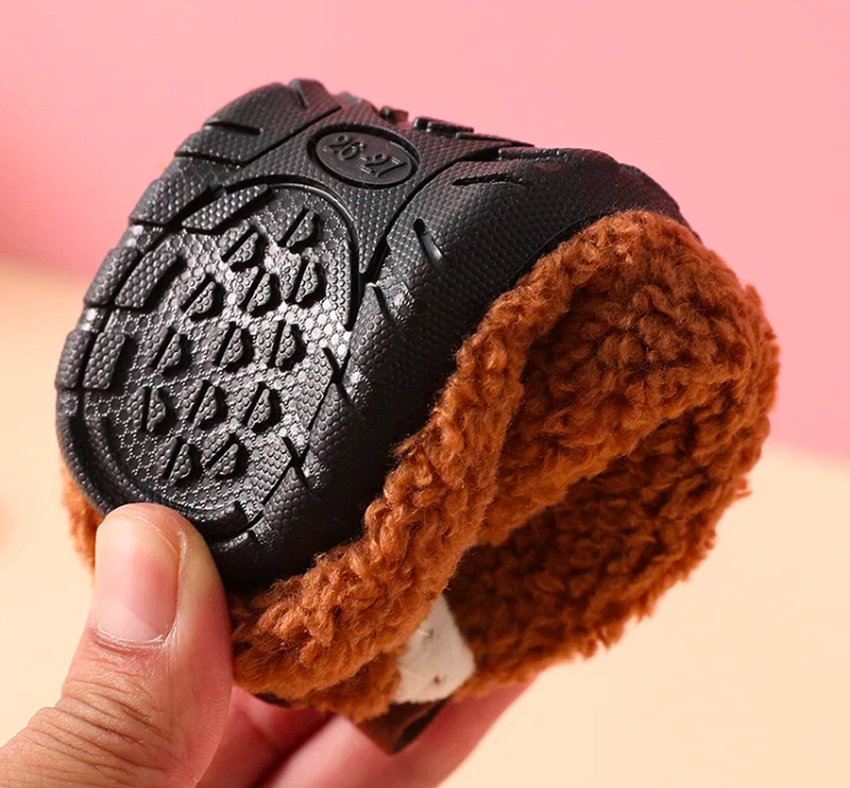 Warme en zachte sloffen - Pantoffels - bruin