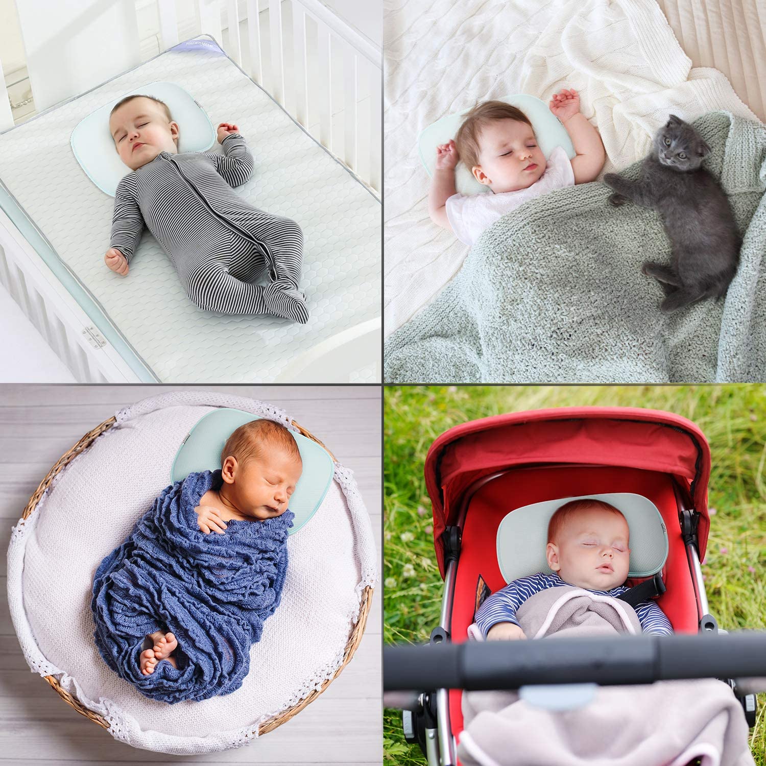 Weiches, ergonomisches Memory-Schaum-Kissen für Kinder (6-10 Jahre) – ZenPur Weiches, ergonomisches Memory-Schaum-Kissen für Kinder (6-10 Jahre) – ZenPur